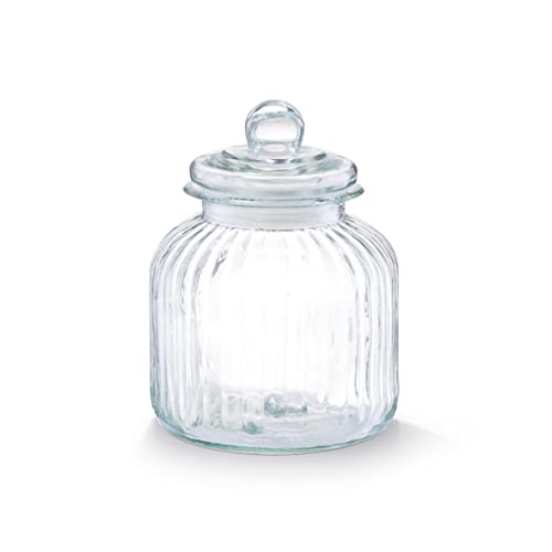Zeller Jar, Glas, Transparent von ZELLER PRESENT SCHÖNER LEBEN. PRAKTISCH WOHNEN.