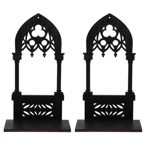 Zerodeko Schwarzer Gothic-kerzenständer Im Vintage-Stil Gotischer Kerzenständer für Die Inneneinrichtung Zerodeko Schwarzer Gothic-kerzenständer Im Vintage-Stil Gotischer Kerzenständer für Die Inneneinrichtung von Zerodeko