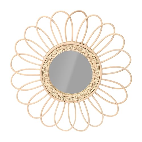 Zerodeko Nordischer Ankleidespiegel Rattan-gewebte Wandkunst Perfektes Foto-requisit Für Familie Und Freunde Zerodeko Nordischer Ankleidespiegel Rattan-gewebte Wandkunst Perfektes Foto-requisit Für Familie Und Freunde von Zerodeko