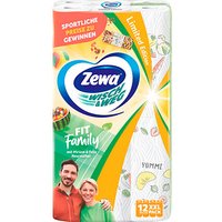 AKTION: Zewa Küchenrollen WISCH&WEG Fit Family 2-lagig, 12 Rollen von Zewa