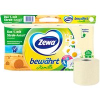 Zewa Toilettenpapier bewährt Kamille 3-lagig, 8 Rollen von Zewa