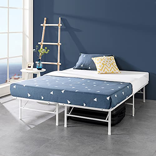 Zinus SmartBase Bett 140x200 cm - Höhe 35 cm - Ideal für ein Gästebett - Stauraum unter dem Bett - Schwarz von Zinus