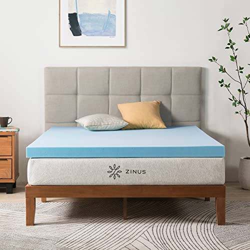 Zinus EU-MGT-300I Memory Foam Mattress Topper, Single von Zinus