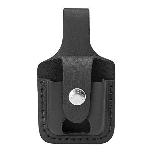 Zippo 60001221 Feuerzeug-Tasche LPTBK schwarz Lighter Pouch Black w/ Loop 1701009 von Zippo