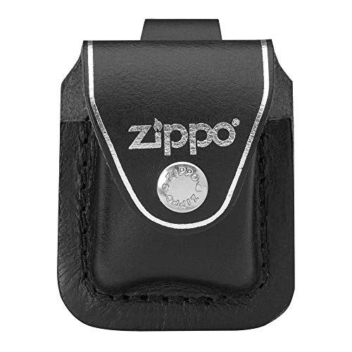 Zippo Ledertasche für Zippo Feuerzeuge Farbe schwarz mit Schlaufe von Zippo