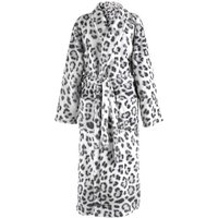 ZoHome Bademantel »Schnee Leopard«, grau, 100% Polyester von ZoHome