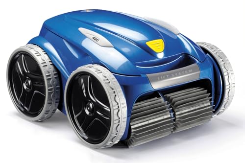 Zodiac Vortex 4WD RV 5480iQ Automatischer Poolroboter, reinigt Boden, Wände, Wasserlinie, Pool bis 12 x 6 m, Fernbedienung, Lift System-App, Kabel gegen Knoten, Wagen von Zodiac