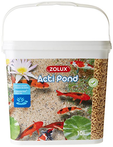 Zolux Acti Pond Stick Alleinfuttermittel für Teichfische, 10 l von Zolux