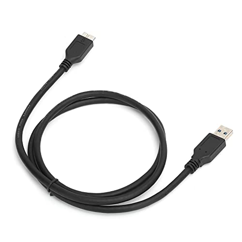 Zunate USB-Adapterkabel,5 Gbit/s USB-Adapterkabel Typ-A auf Externes Micro-B-Festplattenübertragungskabel,für Seagate (0,3 Meter/1,0 Fuß) von Zunate