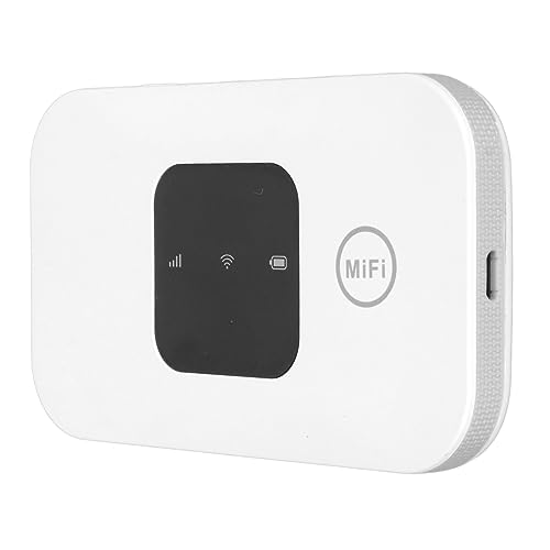 Zunate WLAN-Router, Mobiler 4G-LTE-WLAN-Hotspot mit SIM-Kartensteckplatz, Tragbares WLAN-Hotspot-Gerät, Reise-WLAN-Hotspot, Bis zu 10 Benutzer, 2100-mAh-Akku, für Reisen in Afrika, Europa von Zunate