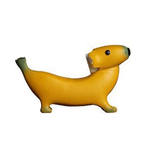 Gartenzwerg mit Bananen-Hund, lustige Harz-Skulptur, dekorative Kunstfigur, kreative Hunde-Rasen-Ornament, Garten-Hof-Display, für drinnen und draußen, Rasen, Hof, Terrasse, , Dekoration, lustige Gartenzwerg mit Bananen-Hund, lustige Harz-Skulptur, dekorative Kunstfigur, kreative Hunde-Rasen-Ornament, Garten-Hof-Display, für drinnen und draußen, Rasen, Hof, Terrasse, , Dekoration, lustige von Zunishaone