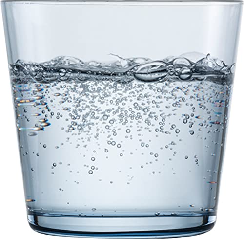 Zwiesel Glas Becher klein Wasser Saft No.42/H.85mm rauchblau TOGETHER 4 (4 Stück) von Zwiesel Glas