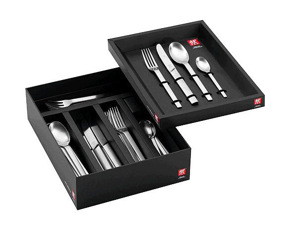 Zwilling 30tlg. Besteckgarnitur Minimale 18/10 mattiert von Zwilling