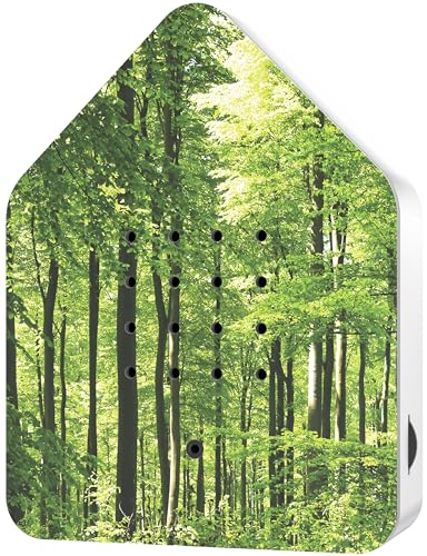 RELAXOUND ORIGINAL Zwitscherbox "Forest" – Moderne Vogelgezwitscher Box – Entspannender Vogelgesang – Bewegungsmelder mit Sound – Naturgeräusche Soundbox von RELAXOUND