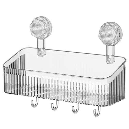 Zxfdsfdbnm Platzsparendes Aufbewahrungsregal, praktisches Badezimmerregal, Saugnapf, Aufbewahrungskorb, Handtuchhalter Zxfdsfdbnm Platzsparendes Aufbewahrungsregal, praktisches Badezimmerregal, Saugnapf, Aufbewahrungskorb, Handtuchhalter von Zxfdsfdbnm