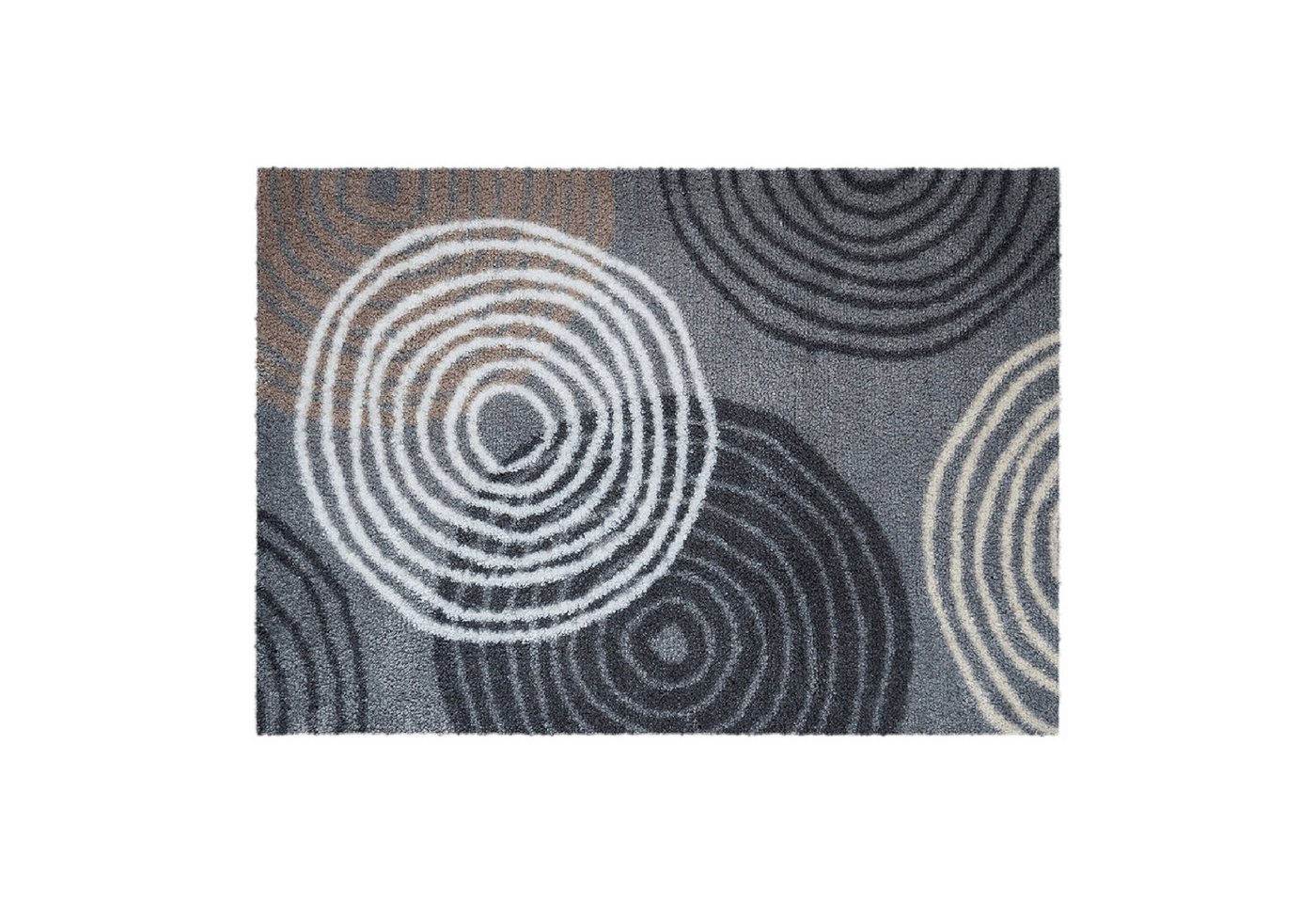 akzente Fußmatte Feel Loop Stone, Rechteckig, Höhe: 6 mm, 50x70 cm, Polyester, Latex, rutschfest, saugfähig, Schmutzfänger akzente Fußmatte Feel Loop Stone, Rechteckig, Höhe: 6 mm, 50x70 cm, Polyester, Latex, rutschfest, saugfähig, Schmutzfänger von akzente