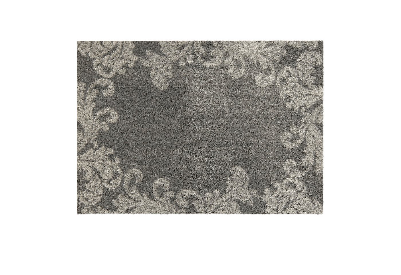 akzente Fußmatte Feel Rococo Ornaments grey, Rechteckig, Höhe: 6 mm, 50x70 cm, Polyester, Latex, rutschfest, saugfähig, Schmutzfänger akzente Fußmatte Feel Rococo Ornaments grey, Rechteckig, Höhe: 6 mm, 50x70 cm, Polyester, Latex, rutschfest, saugfähig, Schmutzfänger von akzente