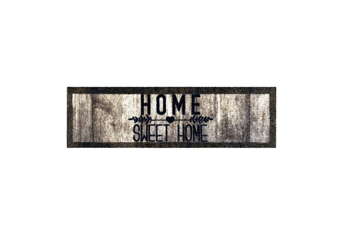 akzente Fußmatte Listen Home Sweet Home, Rechteckig, Höhe: 6 mm, 40x60 cm, Polyester, rutschfest, wetterbeständig, PVC-frei akzente Fußmatte Listen Home Sweet Home, Rechteckig, Höhe: 6 mm, 40x60 cm, Polyester, rutschfest, wetterbeständig, PVC-frei von akzente