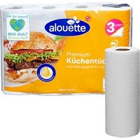 alouette Küchenrollen Premium 3-lagig, 4 Rollen von alouette