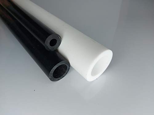 Hohlstab aus POM schwarz Ø 50 x 20 mm, Lang 500 mm Kunststoffhohlstab alt-intech® von alt-intech