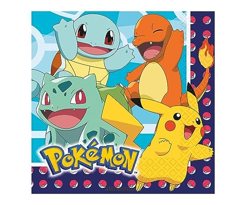 Child Pokemon Luncheon Napkins von amscan