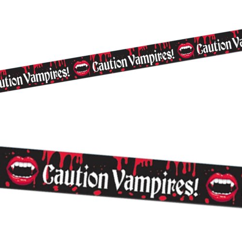 Blutroter Vampir-Banner - Einheitsgröße von amscan