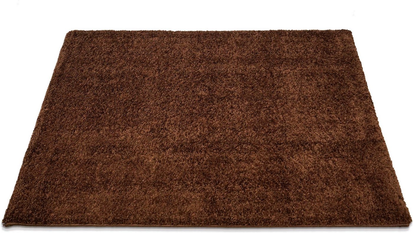 Hochflor-Teppich Tretten, andas, rechteckig, Höhe: 30 mm, Shaggy, Uni Farben, weich & kuschelig, pflegeleicht, Wohnzimmer von andas