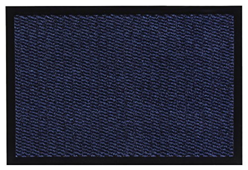 andiamo Fußmatte Easy - Schmutzfangmatte für den Hauseingang - flexibel einsetzbar als Türmatte innen, Fußabtreter im überdachten Außenbereich oder als Schuhmatte 40 x 60 cm Blau von andiamo