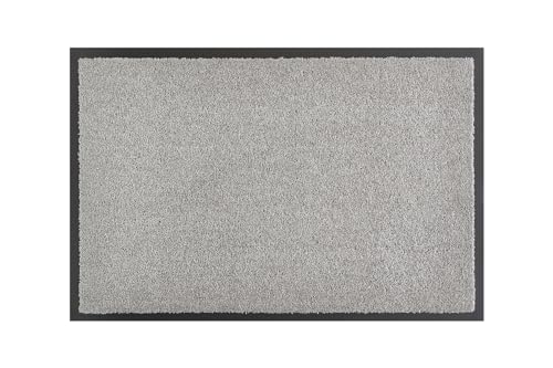 andiamo Fußmatte Verdi - Schmutzfangmatte für den Hauseingang - ideal als Fußmatte innen oder als Fußabtreter im überdachten Außenbereich - Fußabstreifer für Haustür 60 x 90 cm Silber andiamo Fußmatte Verdi - Schmutzfangmatte für den Hauseingang - ideal als Fußmatte innen oder als Fußabtreter im überdachten Außenbereich - Fußabstreifer für Haustür 60 x 90 cm Silber von andiamo