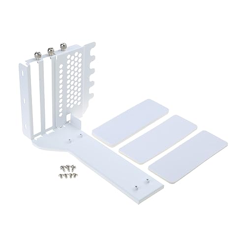 Neue PCI-E X16 Grafikkarten-Halterung, GPU-Halterung + GEN4/3 PCIE 3.0 16X Verlängerungskabel, 25 cm vertikale GPU-Halterung von antianzhizhuang