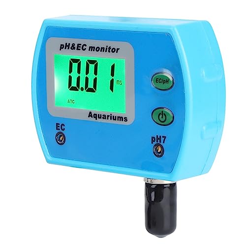 aqxreight PH EC Tester Meter Online Wasserqualität Monitor Analyse Aquarium Anwendbar EU 230-240V von aqxreight