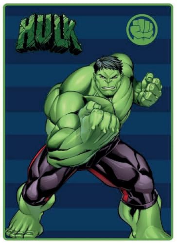 Fleecedecke Hulk Marvel 100 x 140 cm (Hulk Marvel) von arlis