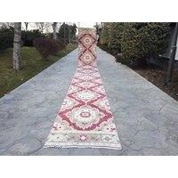 Extra Langer Teppich Läufer, Treppe Langläufer, Treppenläufer Gedeckte Farbe Läufer 2'9" X 24'7" Ft Stair Runner Rug von arthandmadetr