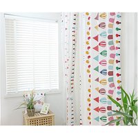 Luftballon Vögel Banner Kinderzimmer Kinder Spielzimmer Fenstervorhang Panel/Fenster Behandlung/Schlafzimmer Drape/Badezimmer Duschvorhang-Freies von artwhitepear