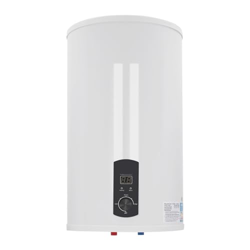 awolsrgiop 120L Elektrischer Tank-Wassererhitzer, Elektro Warmwasserspeicher Wassertank Warmwasserbereiter Wandhängender Boiler, Elektrospeicher Warmwasserspeicher, Heiztemperaturbereich 25-75℃ (120L) awolsrgiop 120L Elektrischer Tank-Wassererhitzer, Elektro Warmwasserspeicher Wassertank Warmwasserbereiter Wandhängender Boiler, Elektrospeicher Warmwasserspeicher, Heiztemperaturbereich 25-75℃ (120L) von awolsrgiop