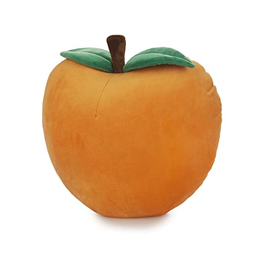 balvi Kissen Fluffy Peach Farbe Orange Kissen in Form eines Pfirsichs Polyester von balvi