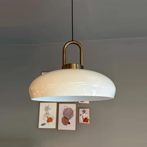 bamyum Androa-Lock Hängelampe Esstisch Weiß Metall Ø40 cm, Deckenlampe Weiß, Pendelleuchte Esstisch Vintage Deckenleuchte Küchenlampe Hängend Vintage, Lampenschirm Hängelampe Wohnzimmer bamyum Androa-Lock Hängelampe Esstisch Weiß Metall Ø40 cm, Deckenlampe Weiß, Pendelleuchte Esstisch Vintage Deckenleuchte Küchenlampe Hängend Vintage, Lampenschirm Hängelampe Wohnzimmer von bamyum