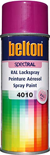 belton spectRAL Lackspray RAL 4010 telemagenta, glänzend, 400 ml - Profi-Qualität von belton