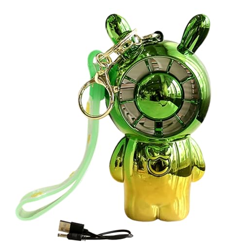 bephible Taschenventilator, geräuscharm, Taschenventilator, natürliches Windgrün, 1 Stück von bephible