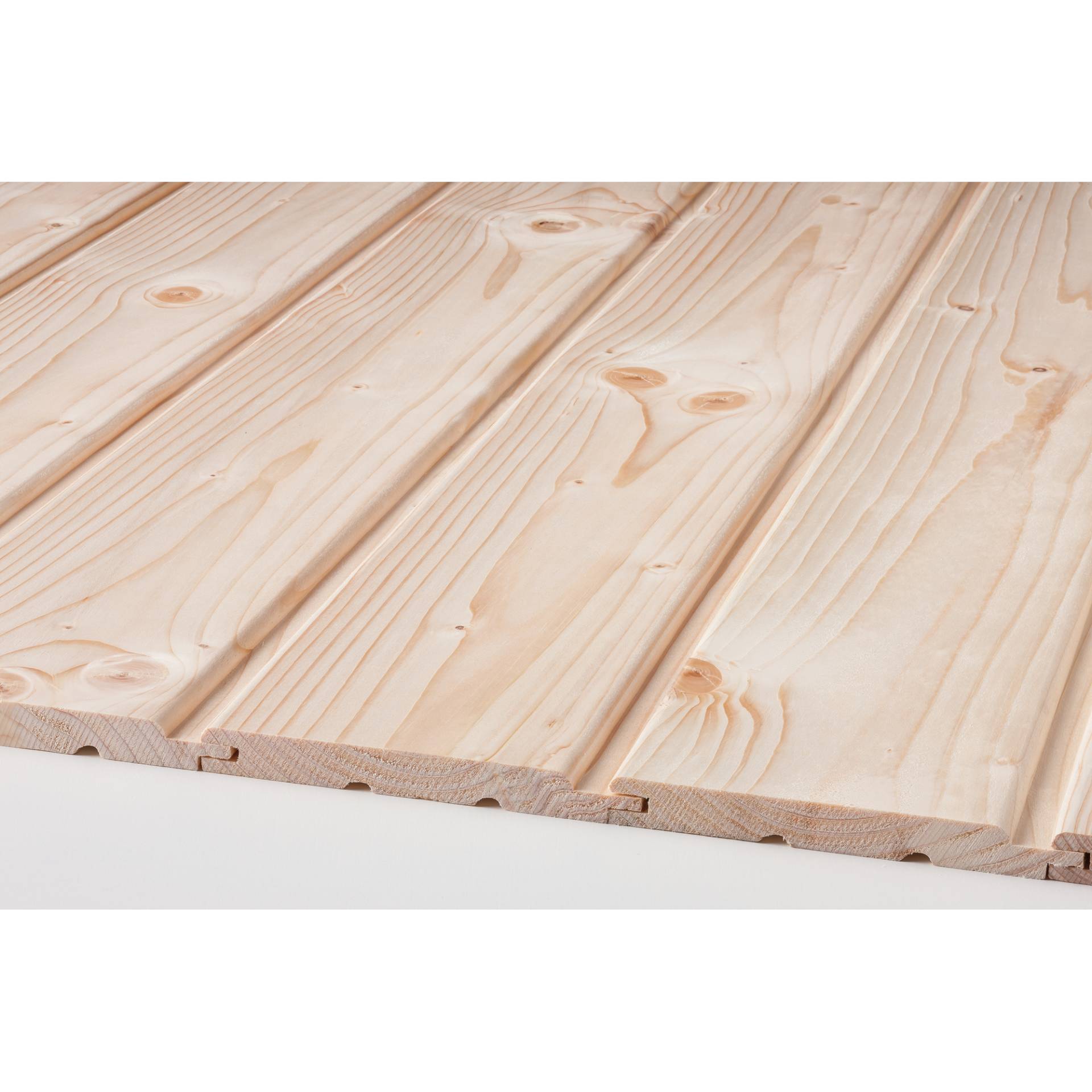binderholz Profilholz Softlineprofil Fichte/Tanne gehobelt 14 x 121 x 2500 mm B-Sortierung von binderholz