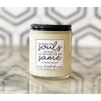 Whatever Soul Are Made Of - Wuthering Höhen Emily Brontë Book Lover Candle Best Friend Geschenke Handgegossene Sojakerze von bookedcandleco