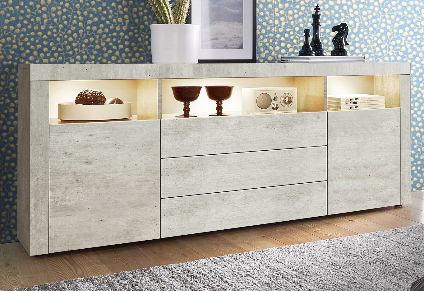 borchardt Möbel Sideboard Santa Fe, Breite 166 cm von borchardt Möbel