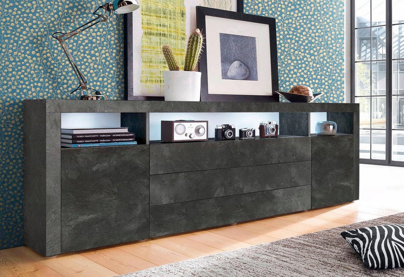 borchardt Möbel Sideboard Santa Fe, Breite 200 cm von borchardt Möbel