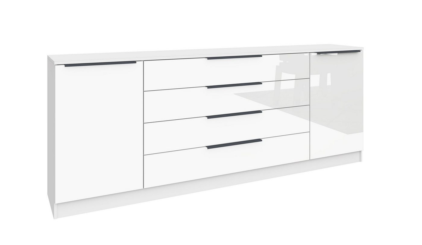 borchardt Möbel Sideboard Vaia, Breite 200cm, 4 Schubkästen von borchardt Möbel