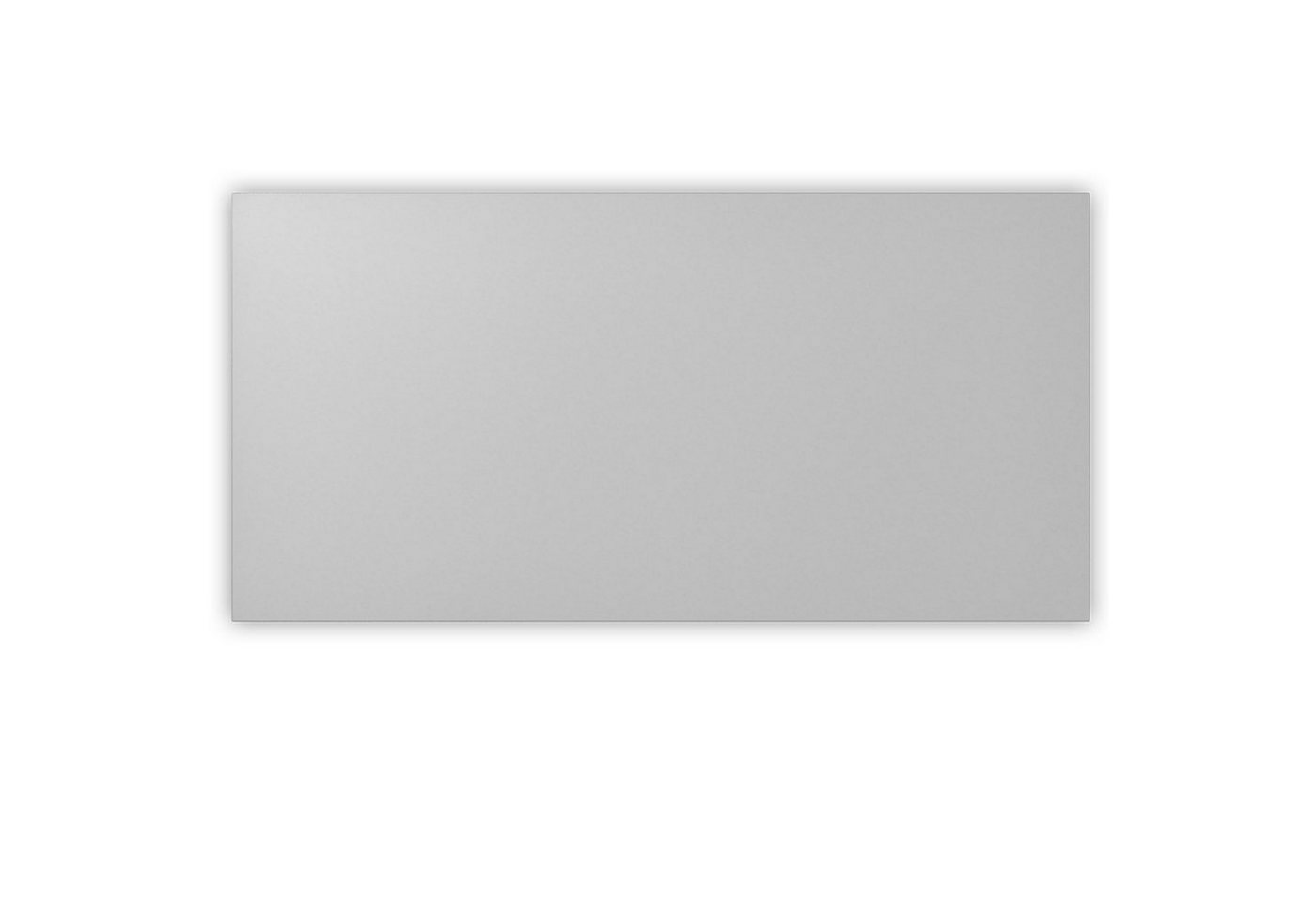 bümö Tischplatte DIY Schreibtischplatte, Rechteck: 160 x 80 cm- Dekor: Grau von bümö