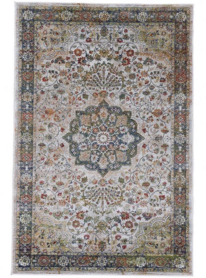 Teppich Vintage Lindo, carpetfine, rechteckig, Höhe: 8 mm, Orient Vintage Look von carpetfine