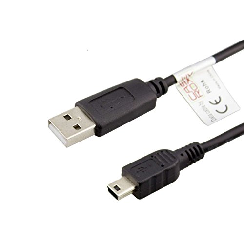 caseroxx USB-Kabel, Datenkabel für BLAUPUNKT Travelpilot 74 Camping EU LMU, USB-Kabel als Ladekabel oder zur Datenübertragung in schwarz von caseroxx