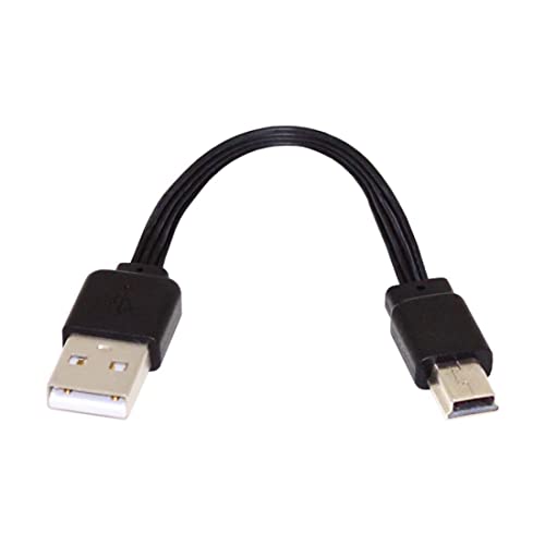 ChenYang CY USB 2.0 Type-A Stecker auf Mini USB 5 Pin Stecker flaches schlankes FPC Datenkabel für FPV Festplatte und Telefon 13cm von chenyang