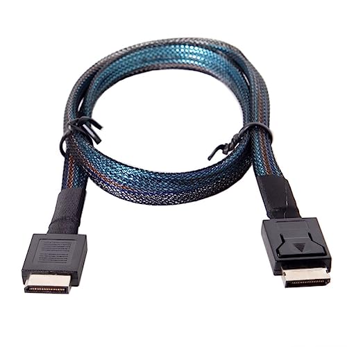 chenyang CY OCuLink PCIe PCI-Express SFF-8611 4i to OCuLink SFF-8611 SSD Data Active Cable 50cm von chenyang