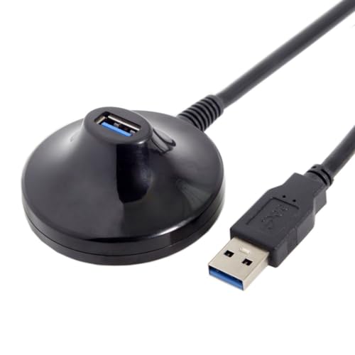 chenyang USB 3.0-Kabel, USB 3.0 Typ A Stecker auf Buchse, Desktop-Verlängerungsdockstation, Dockingkabel, 0,8 m von chenyang